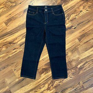 Womens St Johns Bay Crop Jeans Size 6